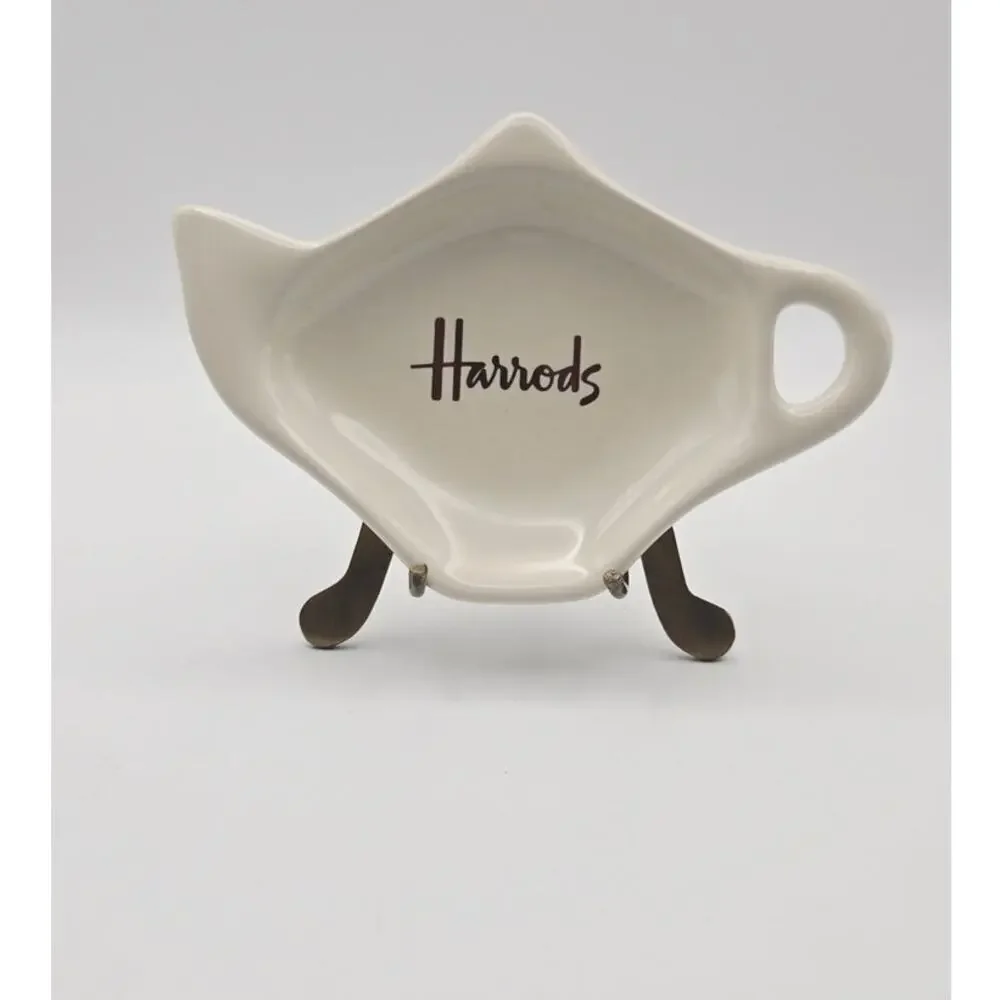 Harrods Tea Bag Ceramic Dish